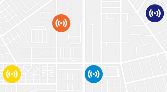 Wifi Map Graphic